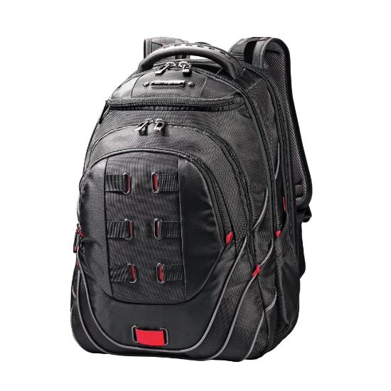 Picture of Samsonite Tectonic PerfectFit Laptop Backpack, Black/Red