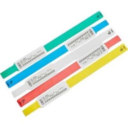 Picture of Zebra Z-Band UltraSoft Wristband Cartridge Kit, Green