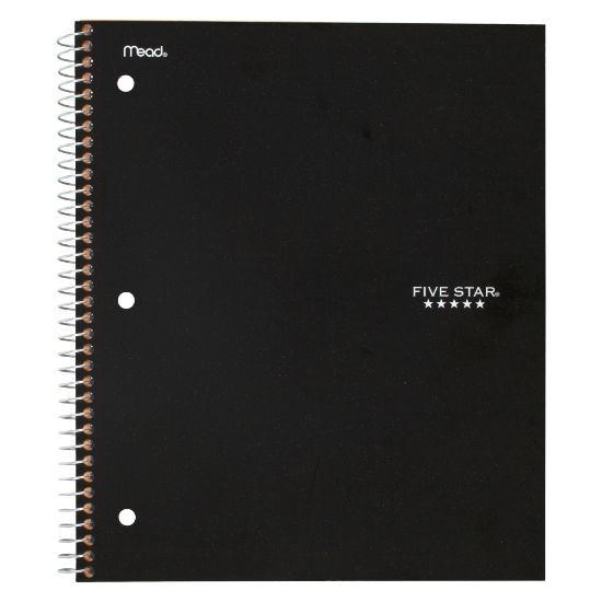 Picture of Five Star Notebook, 1 Subject, College Ruled