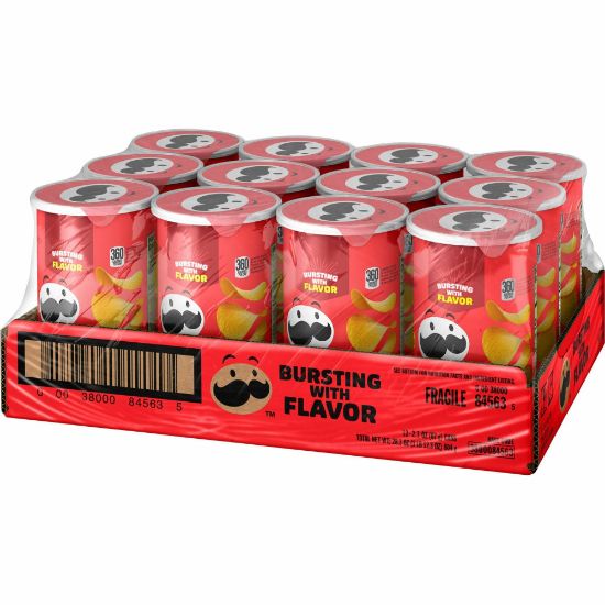 Picture of Pringles Original Cans, 2.38 Oz, Carton Of 12 Cans