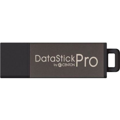 Picture of Centon DataStick Pro USB 2.0 Flash Drive, 32GB, Gray