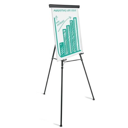 Picture of Office Depot Brand Heavy Duty Presentation Easel, Black