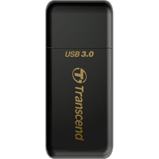 Picture of Transcend RDF5 Flash Card Reader - SDXC, SDHC, microSDXC, microSDHC, microSD, SD, TransFlash - USB 3.0External