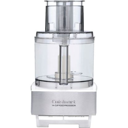 Picture of Cuisinart Custom 14 Food Processor - 720 W Motor - White, Brushed Stainless Steel