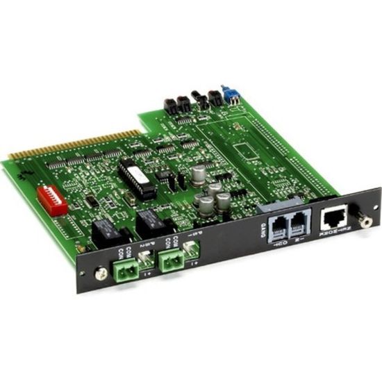 Picture of Black Box Pro Switching Gang Switch Controller Card - 4U - For Switching Network - 1 x RJ-45, 2 x RJ-11, 2 x Alarm - TAA Compliant