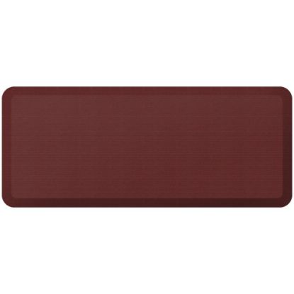 Picture of GelPro NewLife Designer Comfort Grasscloth Anti-Fatigue Floor Mat, 20in x 48in, Crimson