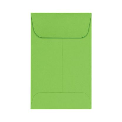 Picture of LUX Coin Envelopes, #1, Gummed Seal, Limelight, Pack Of 250