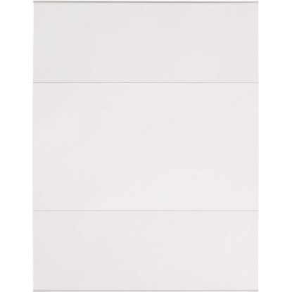 Picture of Lorell Cubicle Frame - 1 Each - 8.50in Holding Width x 11in Holding Height - Rectangular Shape - Wall Mountable - Acrylic - Wall, File Cabinet, Locker, Cubicle - Clear