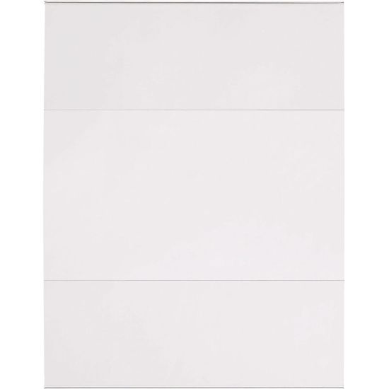 Picture of Lorell Cubicle Frame - 1 Each - 8.50in Holding Width x 11in Holding Height - Rectangular Shape - Wall Mountable - Acrylic - Wall, File Cabinet, Locker, Cubicle - Clear