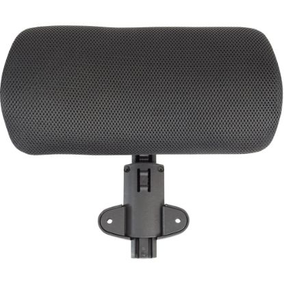 Picture of Lorell Ergonomic Mesh Chair Headrest, Black