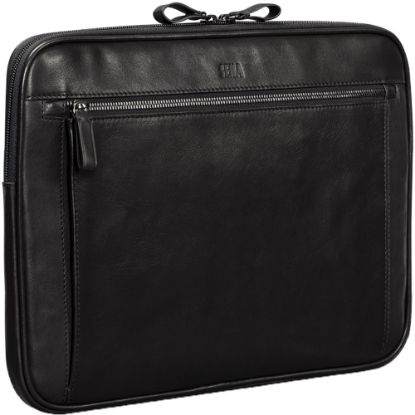 Picture of Targus Leather Laptop Sleeve For 14in Laptops, Black