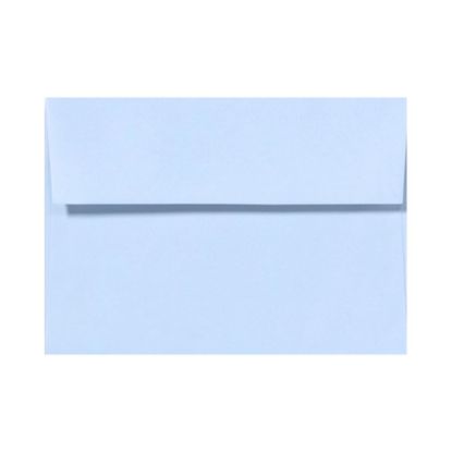 Picture of LUX Invitation Envelopes, A9, Peel & Press Closure, Baby Blue, Pack Of 50