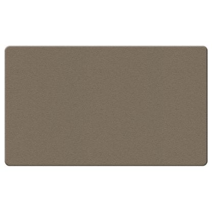 Picture of Ghent Fabric Bulletin Board With Wrapped Edges, 47-7/8in x 71-7/8in, Taupe