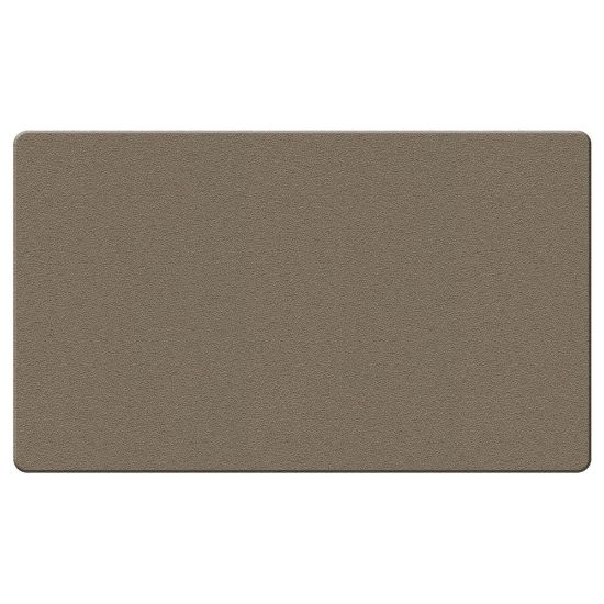 Picture of Ghent Fabric Bulletin Board With Wrapped Edges, 47-7/8in x 71-7/8in, Taupe