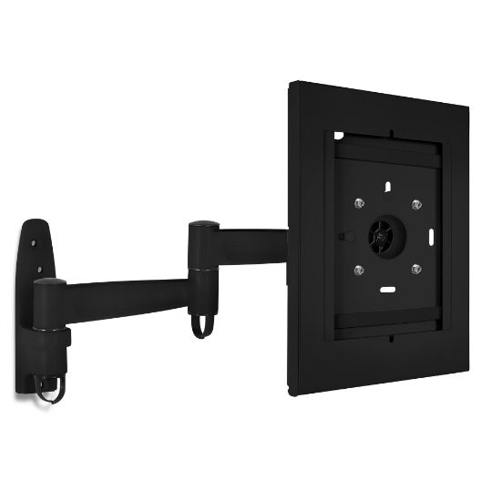 Picture of Mount-It! MI-3774B Secure Wall Mount For Select 10.1 - 10.5in Tablets, 8-11/16inH x 12-3/4inW x 3-1/2inD, Black