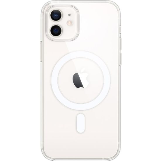 Picture of Apple iPhone 12 | 12 Pro Clear Case with MagSafe - For Apple iPhone 12, iPhone 12 Pro Smartphone - Clear - Scratch Resistant, Yellowing Resistant, Drop Resistant - Polycarbonate - 1 Pack