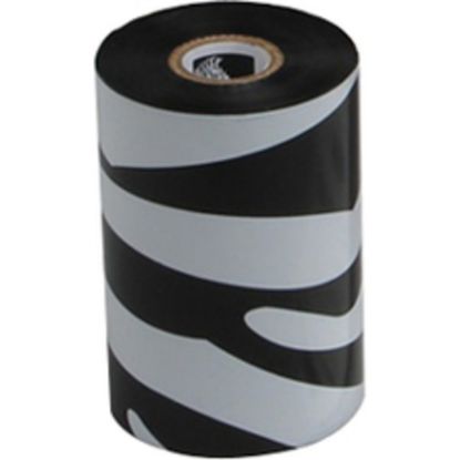 Picture of Zebra Thermal Transfer Ribbon - Black - 6 / Carton - Thermal Transfer - 6 / Carton