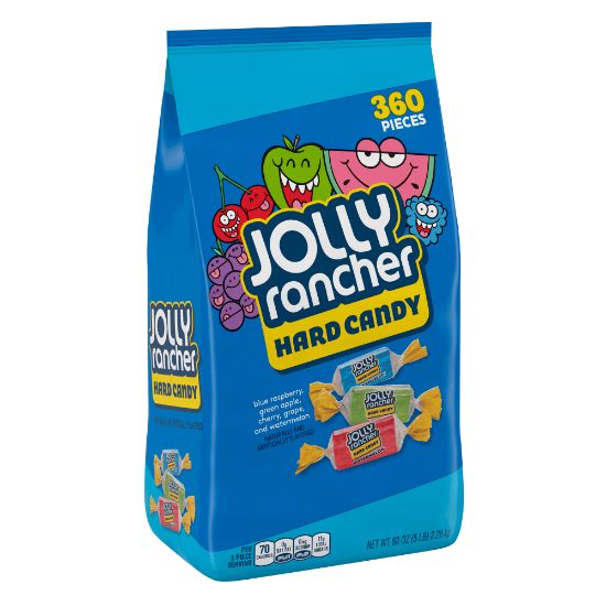 Picture of Jolly Rancher Assorted Hard Candy, Assorted Flavors, 5-Lb Bag