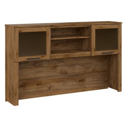 Picture of Bush Furniture Somerset 60inW Desk Hutch, Fresh Walnut, Standard Delivery