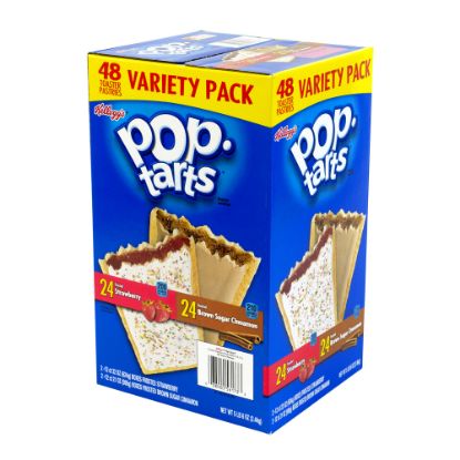 Picture of Pop-Tarts, Strawberry & Brown Sugar Cinnamon 2-Pack Variety, 24 Count