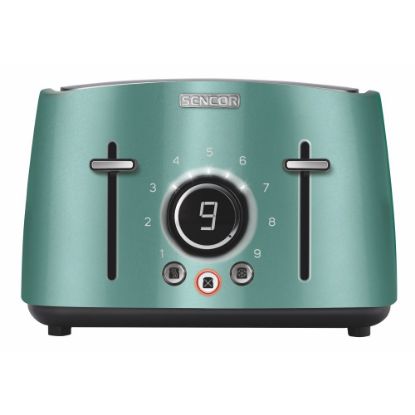 Picture of Sencor STS6071GR 4-Slot Toaster With Rack, Green