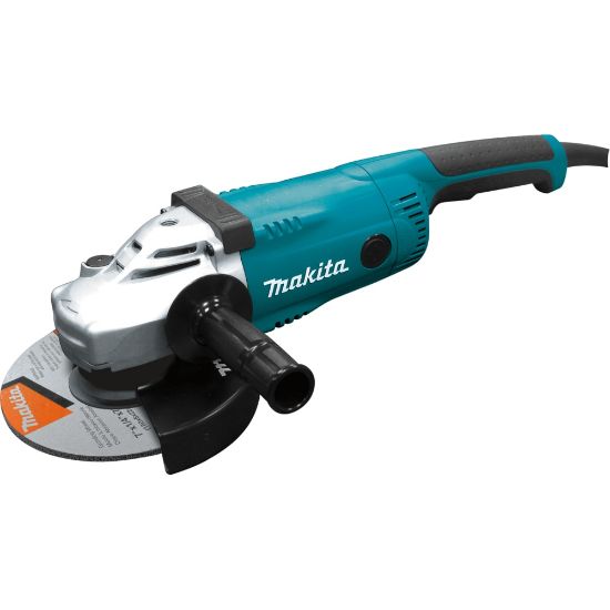 Picture of Makita 7in Corded Angle Grinder With AC/DC Switch, Blue