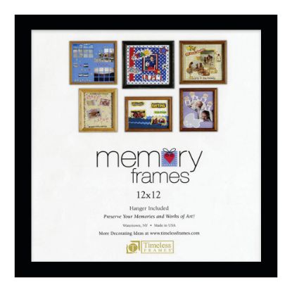 Picture of Timeless Frames Anna Memory Frame, 12in x 12in, Black