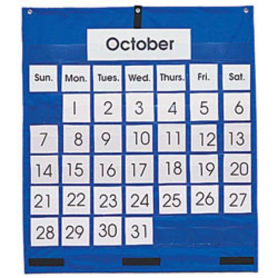 Picture of Carson-Dellosa Pocket Chart, 25in x 28 1/2in, Monthly Calendar