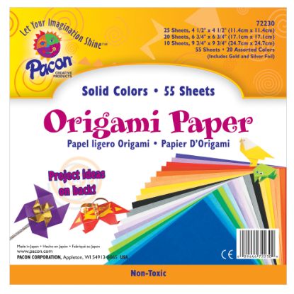 Picture of Pacon Origami Paper, Pack Of 55 Sheets