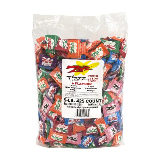 Picture of Zotz Fizz Power Candy, 5 Lb, Assorted Flavors