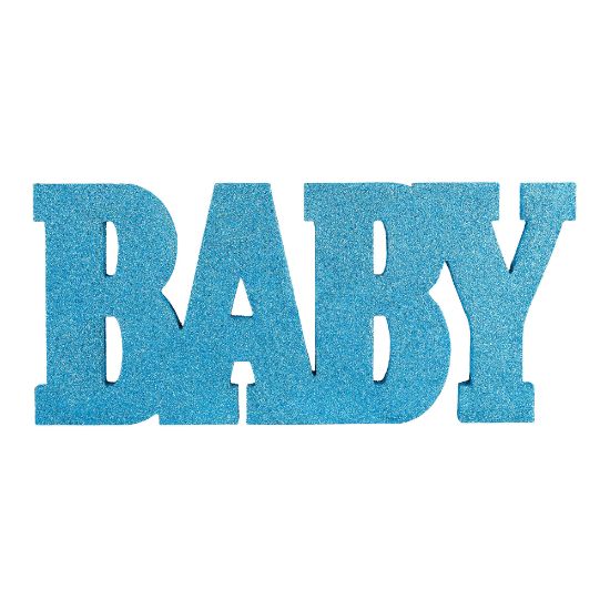 Picture of Amscan Oh Baby Boy Standing Sign, 8in x 18in, Blue