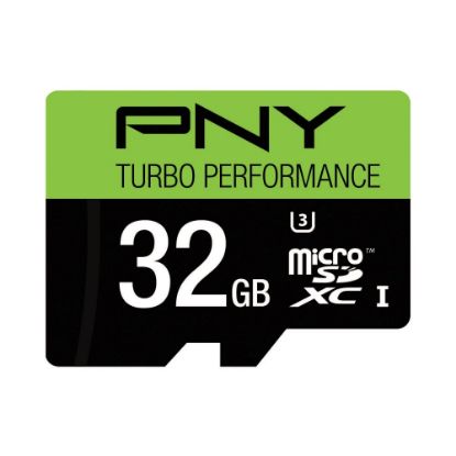 Picture of PNY MicroSD Card, Turbo Class 10, 32GB