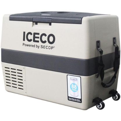 Picture of ICECO 2.11 Cu Ft Portable Refrigerator And Freezer, Beige