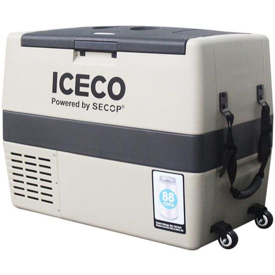 Picture of ICECO 2.11 Cu Ft Portable Refrigerator And Freezer, Beige