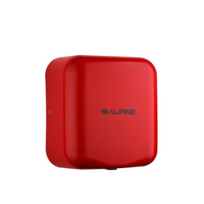 Picture of Alpine Hemlock Commercial Automatic High-Speed Electric Hand Dryer, Red