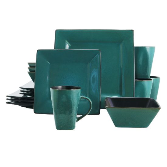 Picture of Gibson Elite Kiesling 16-Piece Dinnerware Set, Blue