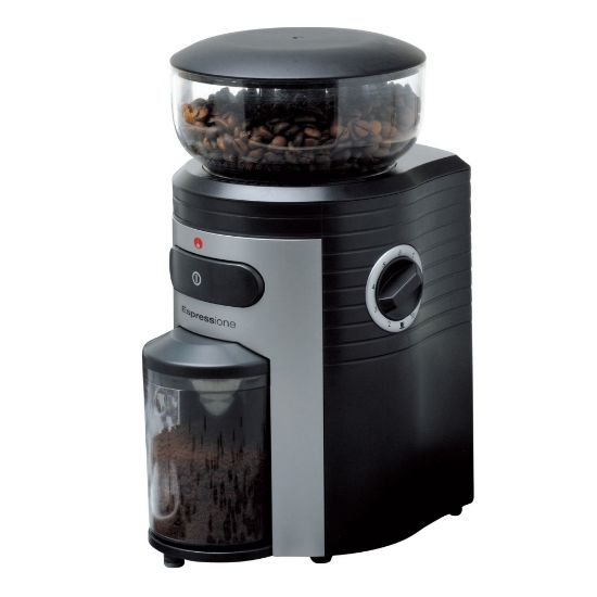 Picture of Espressione Conical Burr 10-Cup 15-Level Coffee Grinder, Black