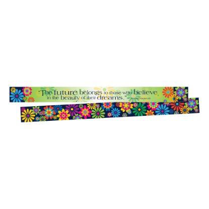 Picture of Barker Creek Double-Sided Border Strips, 3in x 35in, Italy Fiori Bellissimi, Set Of 24