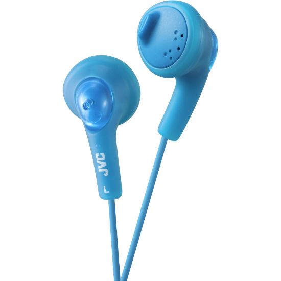 Picture of JVC Gumy Earbuds, Blue, JVCHAF160A