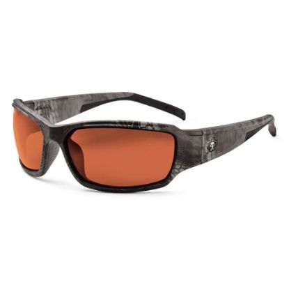 Picture of Ergodyne Skullerz Safety Glasses, Thor, Polarized, Kryptek Typhon Frame, Copper Lens