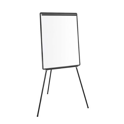 Picture of MasterVision Magnetic Tripod Tabletop/Floor Easel, Steel, Black