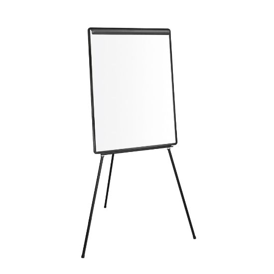 Picture of MasterVision Magnetic Tripod Tabletop/Floor Easel, Steel, Black