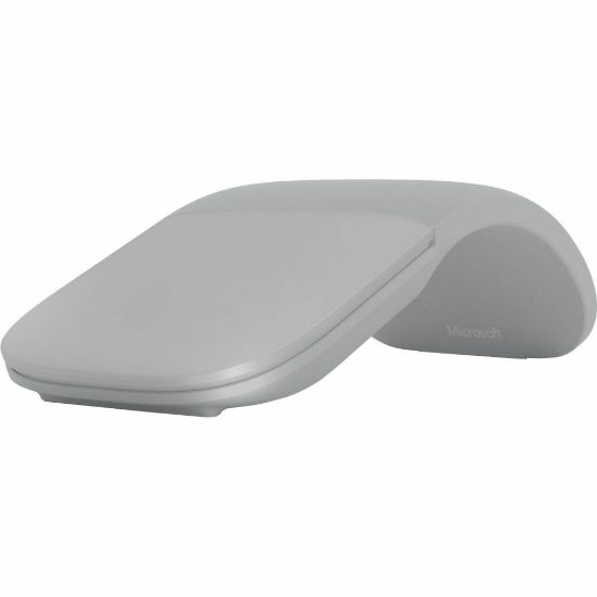 Picture of Microsoft Arc Touch Mouse Surface Edition - BlueTrack - Wireless - Bluetooth - Light Gray - 2 Button(s)