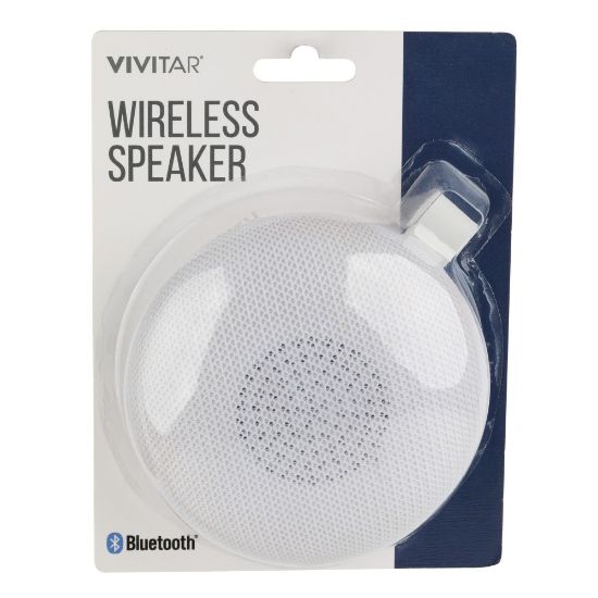 Picture of Vivitar Wireless Bluetooth Speaker, White, NIL8004-WHT-STK-24