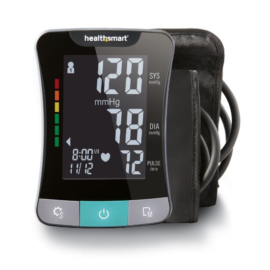 Picture of HealthSmart Premium Talking Automatic Digital Blood Pressure Monitor With Standard And Large Cuffs