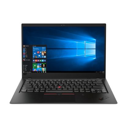 Picture of Lenovo ThinkPad X1 Carbon 6th Gen Refurbished Laptop, 14in Screen, Intel Core i7, 16GB Memory, 256GB Solid State Drive, Windows 10 Pro