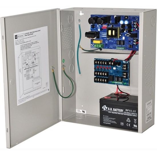 Picture of Altronix AL1012ULM Proprietary Power Supply - Wall Mount - 110 V AC Input - 12 V DC Output - 5 +12V Rails