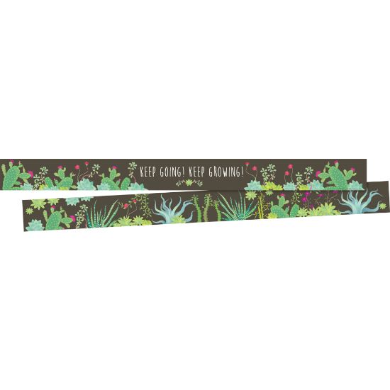 Picture of Barker Creek Double-Sided Borders, 3in x 35in, Prickles, 12 Strips Per Pack, Set Of 6 Packs