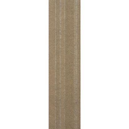 Picture of Foss Floors Peel & Stick Couture Carpet Planks, 9in x 36in, Chestnut, Set Of 16 Planks