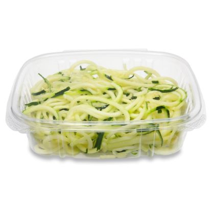 Picture of Stalk Market Compostable PLA Deli Containers, 5.5in x 6.5in x 1.75in,  24 Oz, Clear, Pack of 200